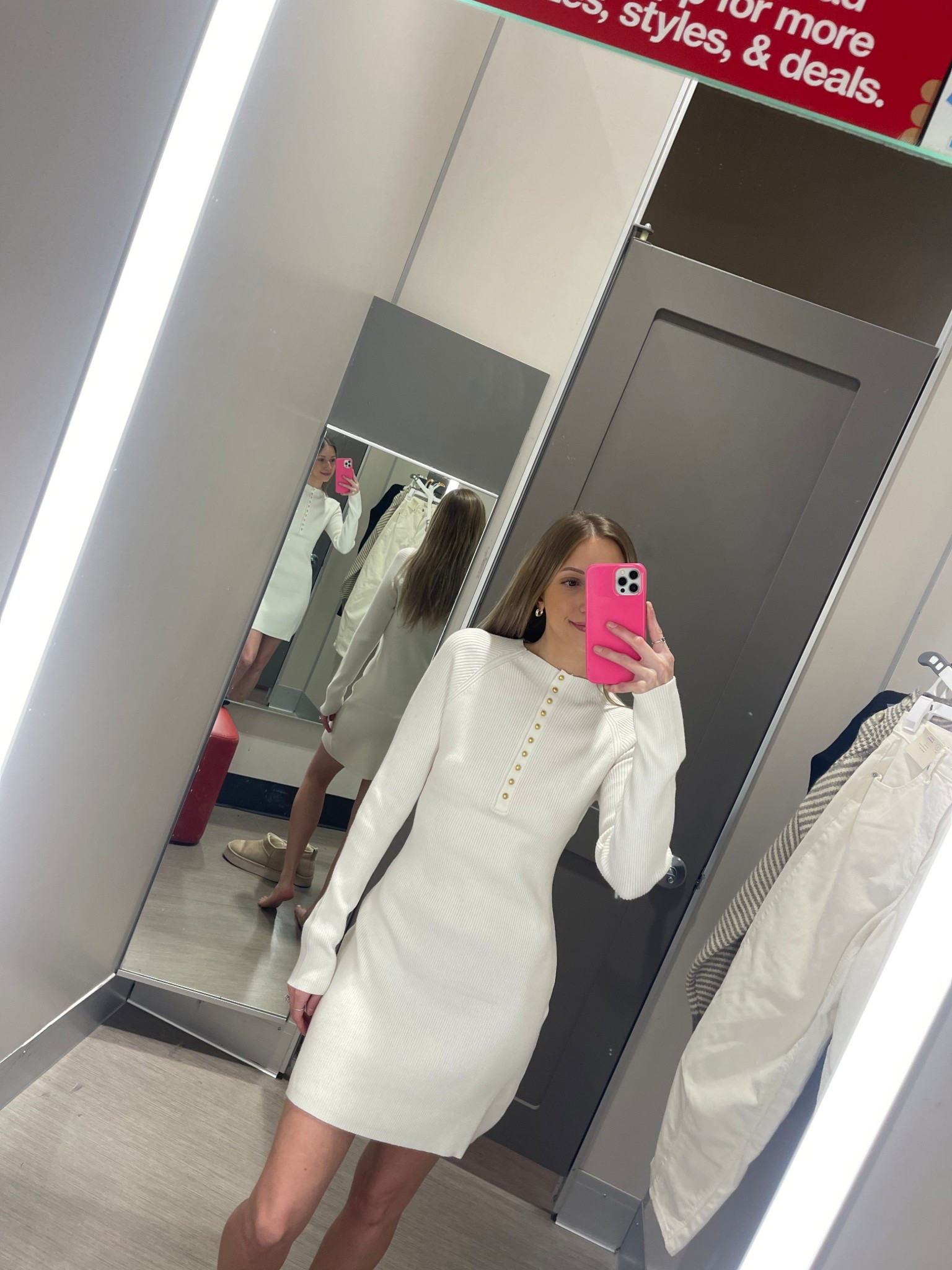 Size small for less fitted look - so cute for fall transition (still hot in TX) 🤍

#LTKHoliday #LTKFindsUnder50 #LTKSeasonal