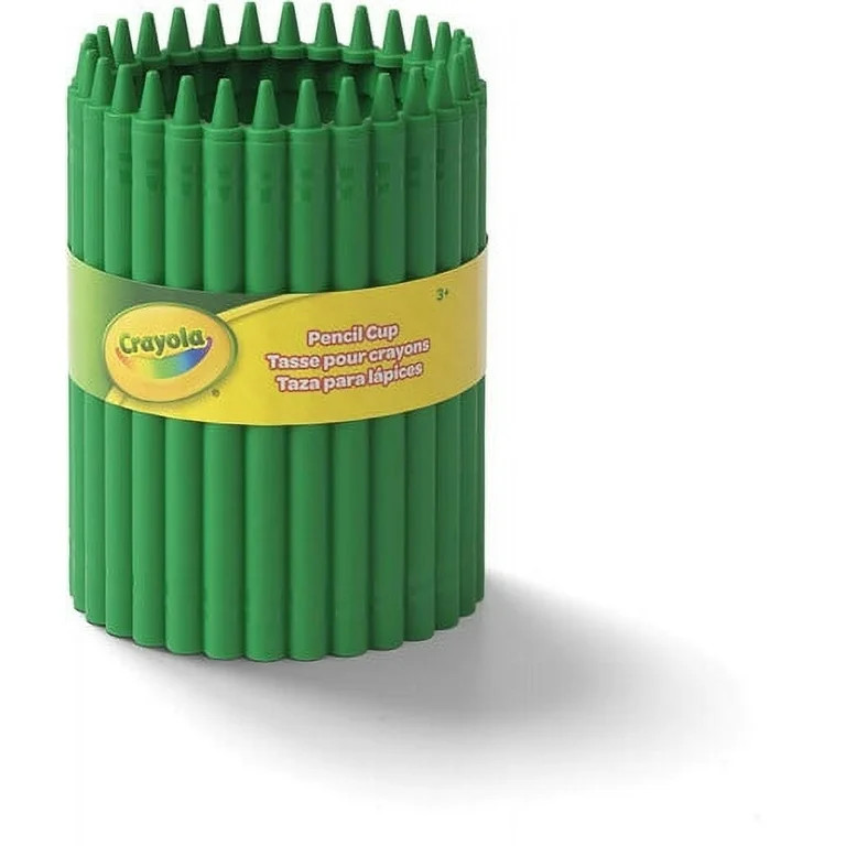 Crayola Stackable Pencil Cup, Mountain Meadow Green | Walmart (US)