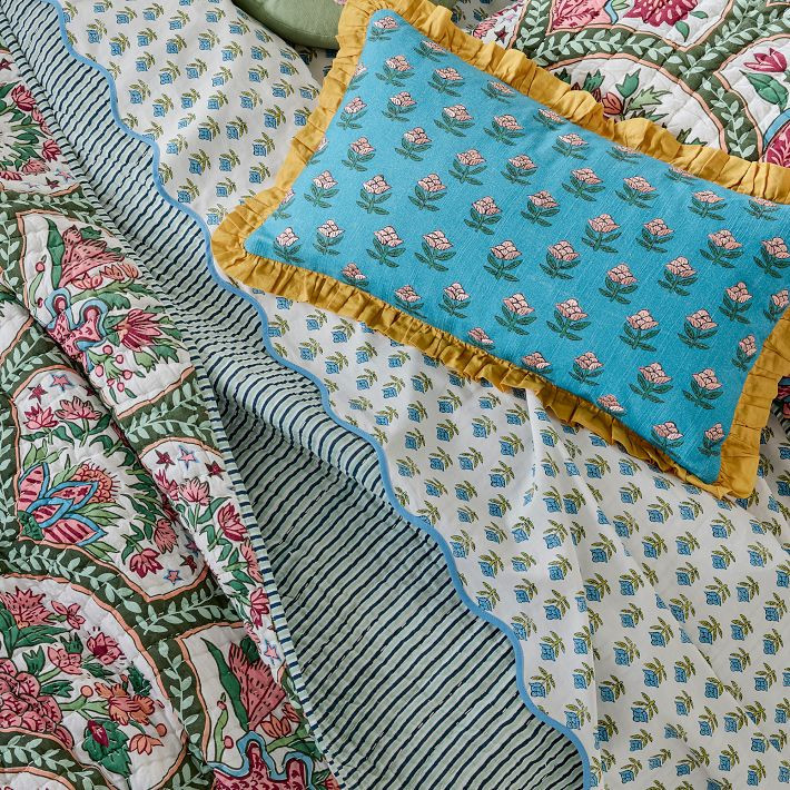RHODE Begonia Sheet Set | West Elm (US)
