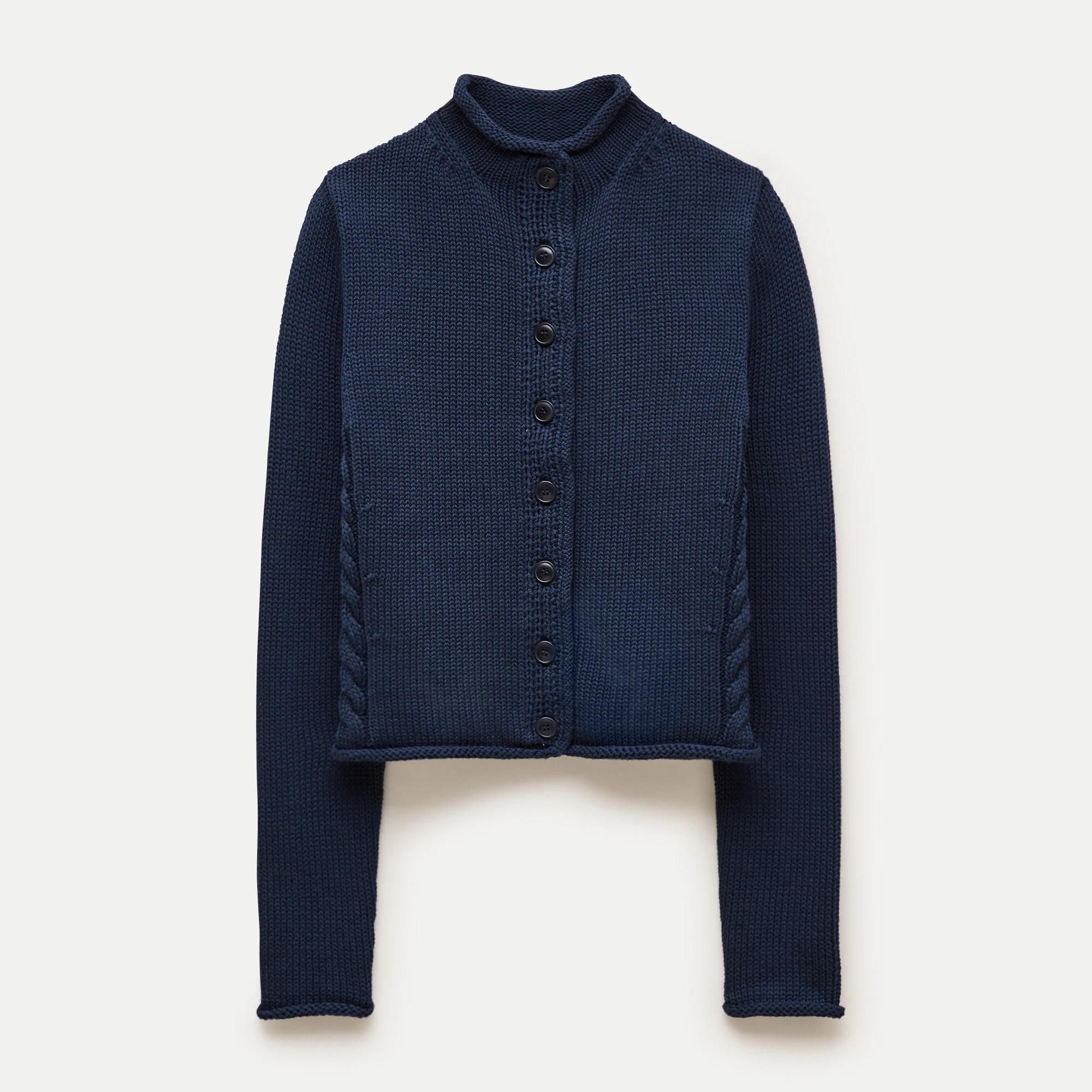 Rollneck™ reversible cardigan | J. Crew US