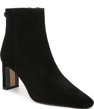 Saige Suede Point Toe Dress Booties | Dillard's