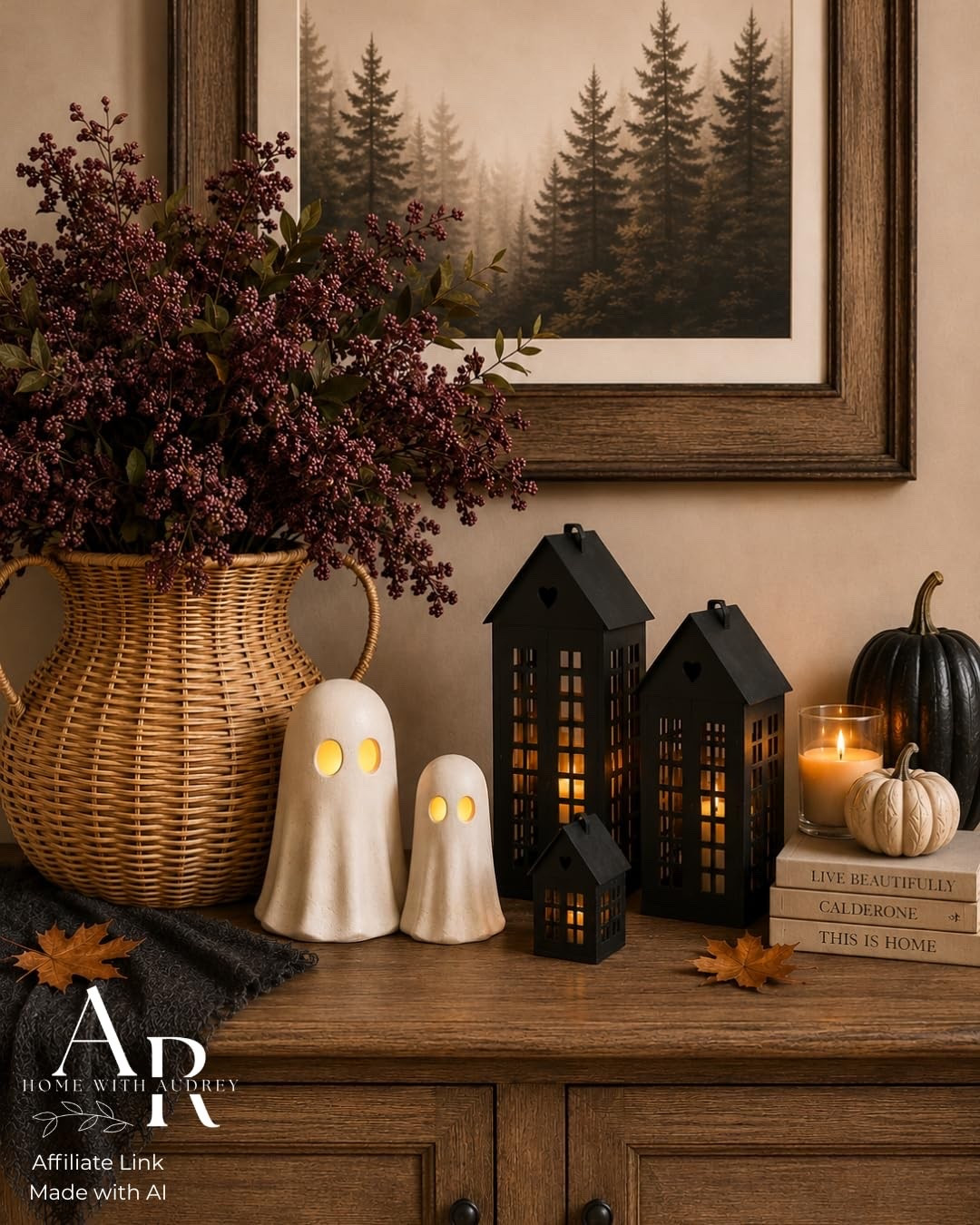 Embrace the fall season with these cozy and spooky decorations! Perfect for adding some charm to your space. #falldecor #halloweenvibes

#LTKSeasonal #LTKHome