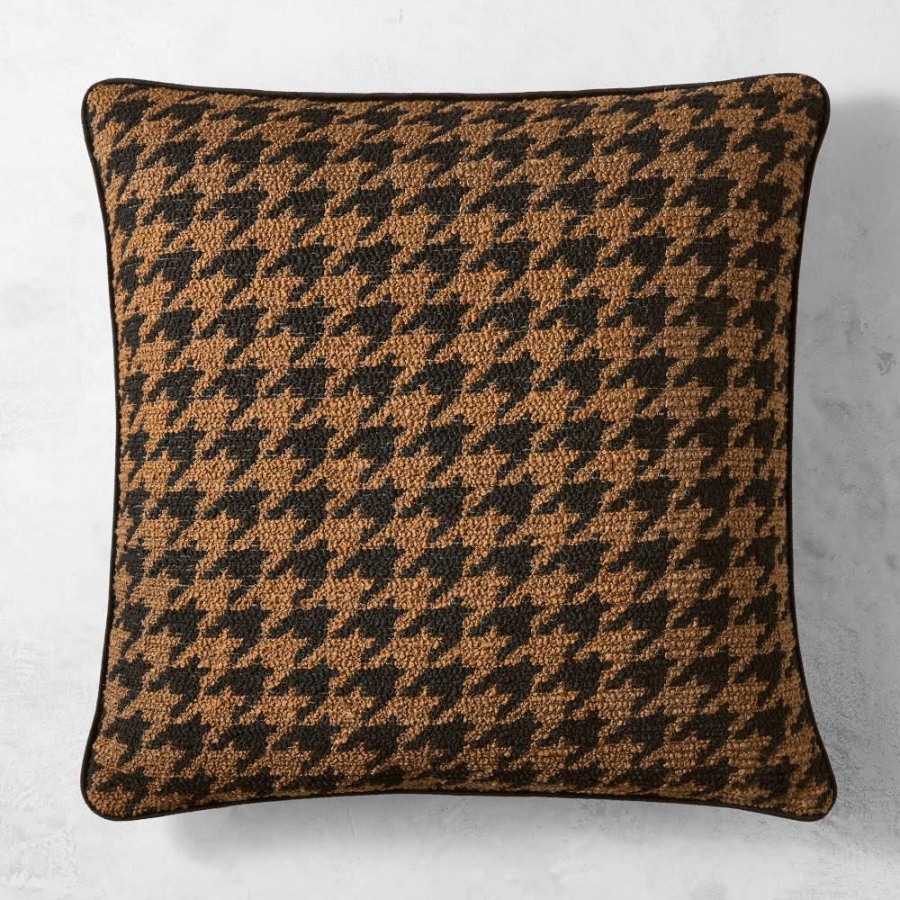 Bexley Houndstooth Pillow Cover | Williams-Sonoma