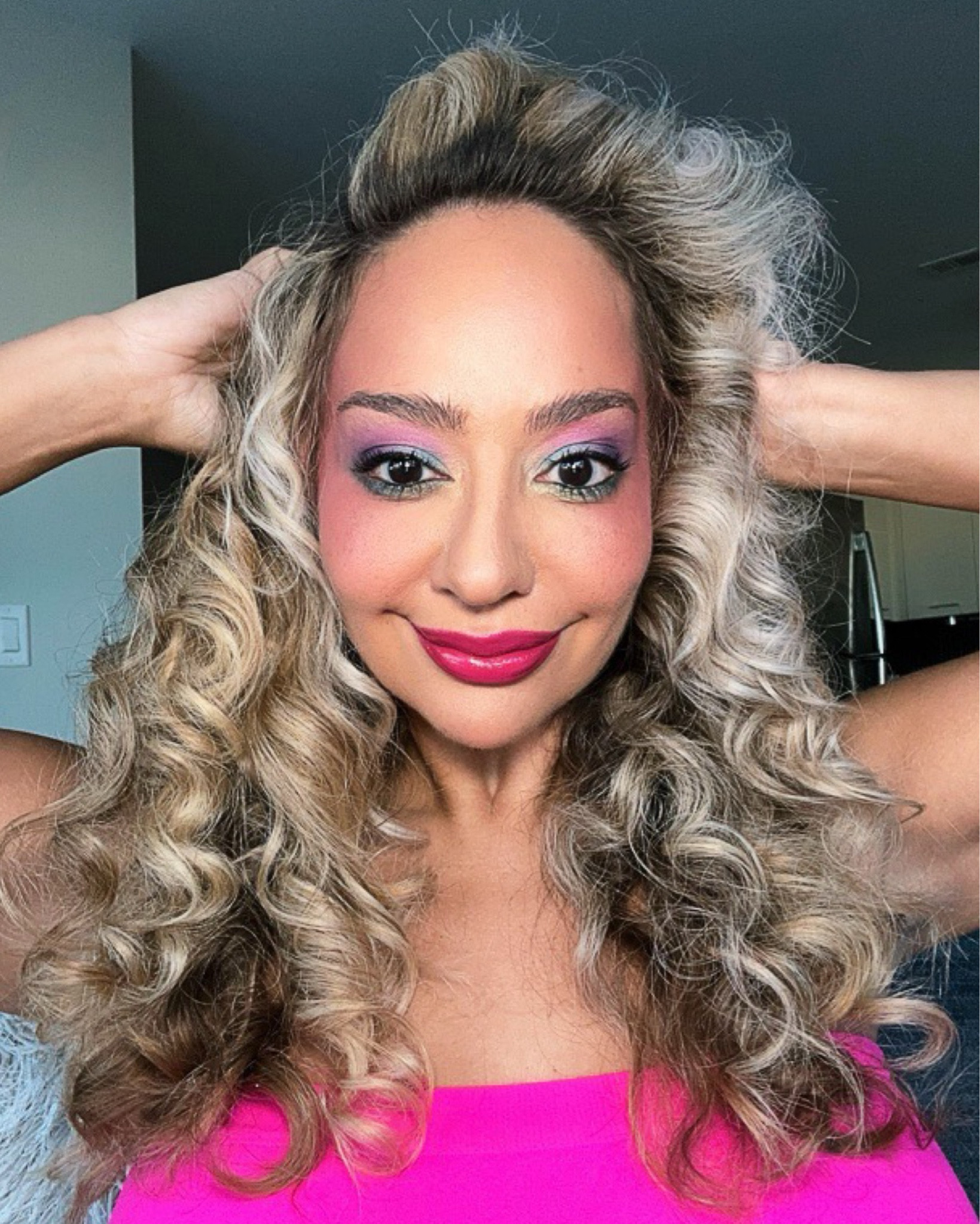 HOT STUFF ⚡️🩷💥 I can’t get enough of this 80’s makeup look for Halloween. I got to use eyeshadow colors I haven’t used in literally 15 years 😍 ELECTRIC EEL from MAC anyone?! Real ones remember. 😎😂🫶🏽

MAC, Buxom and Makeup ForEver got the job done in this look. 

#halloween2023 #halloweenmakeup #80sfashion #80smakeup #80saesthetic

#LTKbeauty #LTKstyletip #LTKHalloween