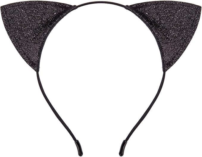 JIALWEN Cat Ears Headband Cat Costume Hair Hoop Halloween Cosplay Party Dress Up Accessories for ... | Amazon (US)