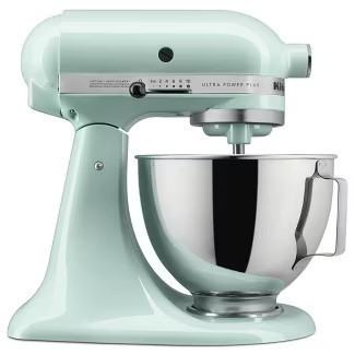 KitchenAid Ultra Power Plus 4.5qt Tilt-Head Stand Mixer Ice Blue - KSM96 | Target