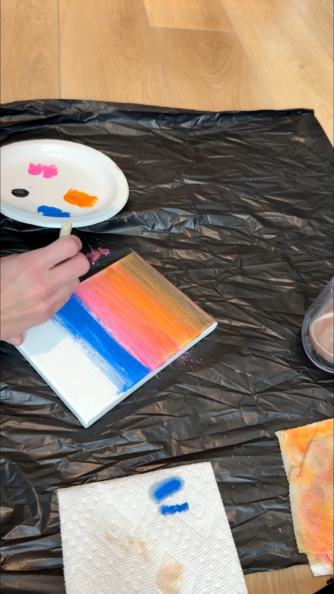 I don’t love painting for the final product, I love it for the process 🫶🏼

Hosted another Paint & Sip event on Friday night and we were above capacity(!!) …good thing I always bring extra canvases :)

I learned so much from this piece and there are about 7 things I’d do differently next time, but what an amazing experience all in all ❤️

#LTKFindsUnder50 #LTKFindsUnder100