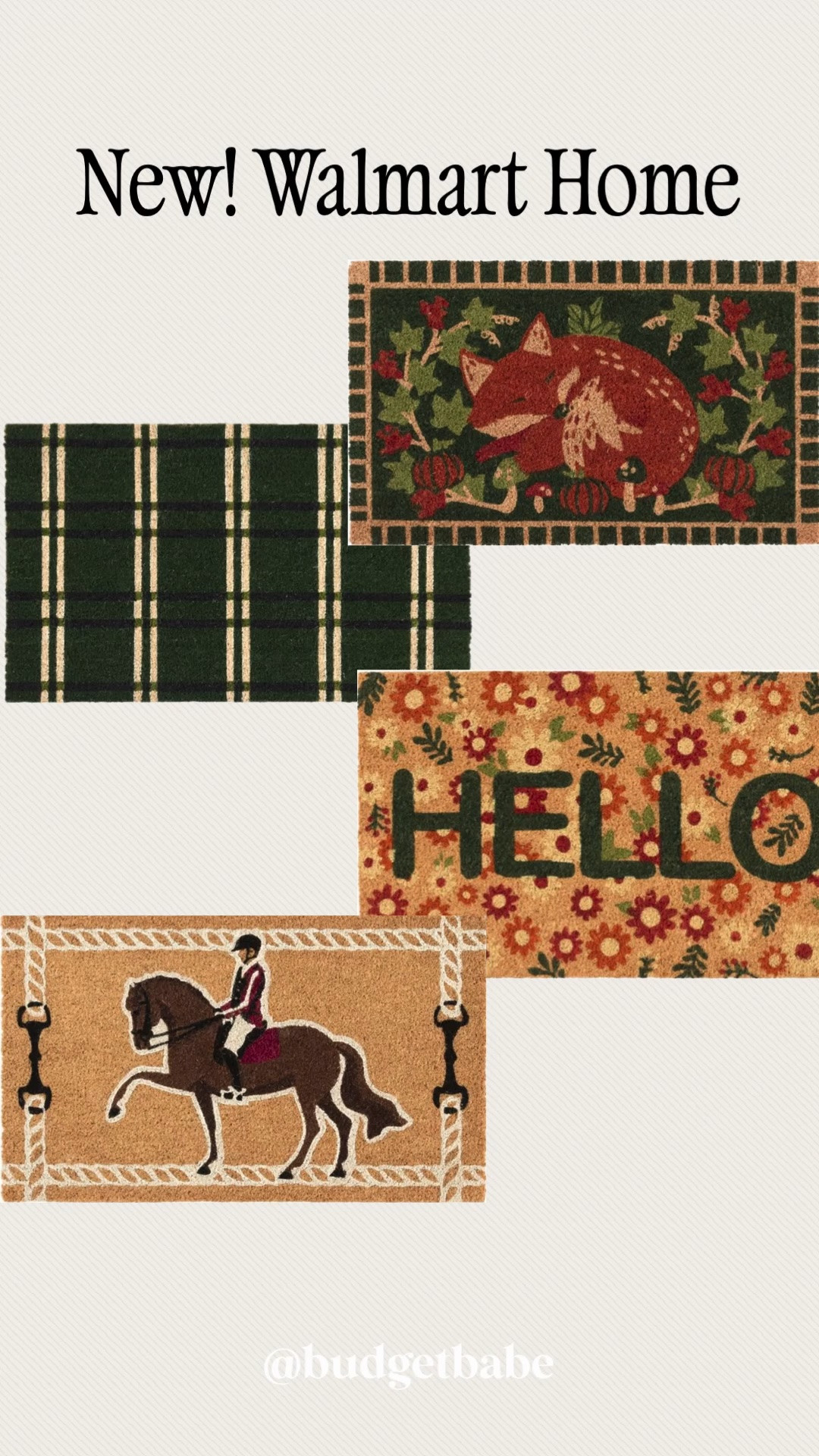 New Walmart doormats! #walmarthome

#LTKHome