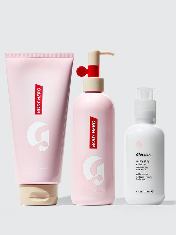 For clean, fresh, hydrated skin—above and below the neck. | Glossier