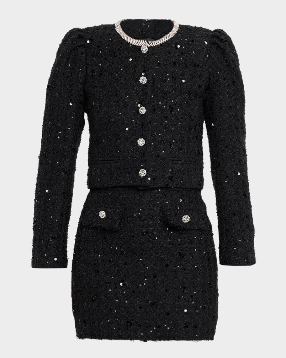 Chiara Embellished Tweed Jacket | Neiman Marcus
