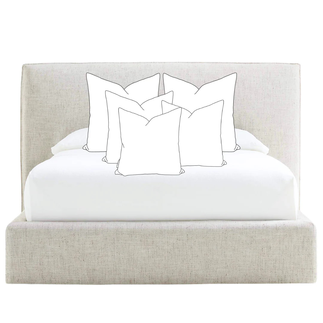 'Paradise' Bed Pillow Inserts Combo | Hackner Home (US)