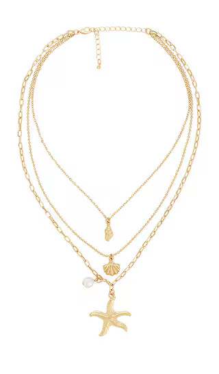 Patricia Necklace in Gold | Revolve Clothing (Global)