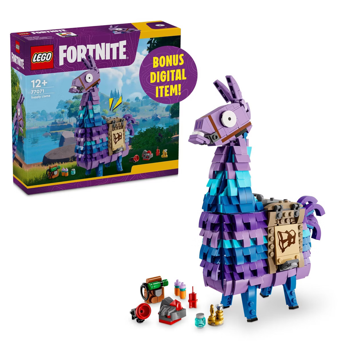 LEGO Fortnite Supply Llama Collectible Building Toy 77071 | Target
