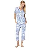 Karen Neuburger Women's Long-Sleeve Girlfriend Pajama Set Pj, Whisper Floral, 18-20 | Amazon (US)