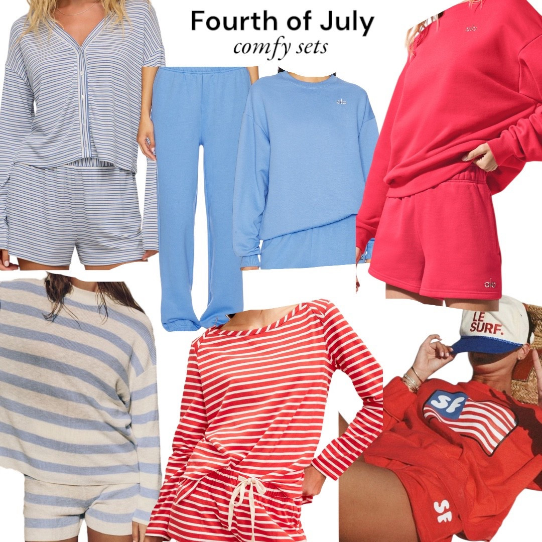 Comfy sets for 4th of July!!!🫐🍓

#LTKSummerEdit #LTKBeauty #LTKStyleTip