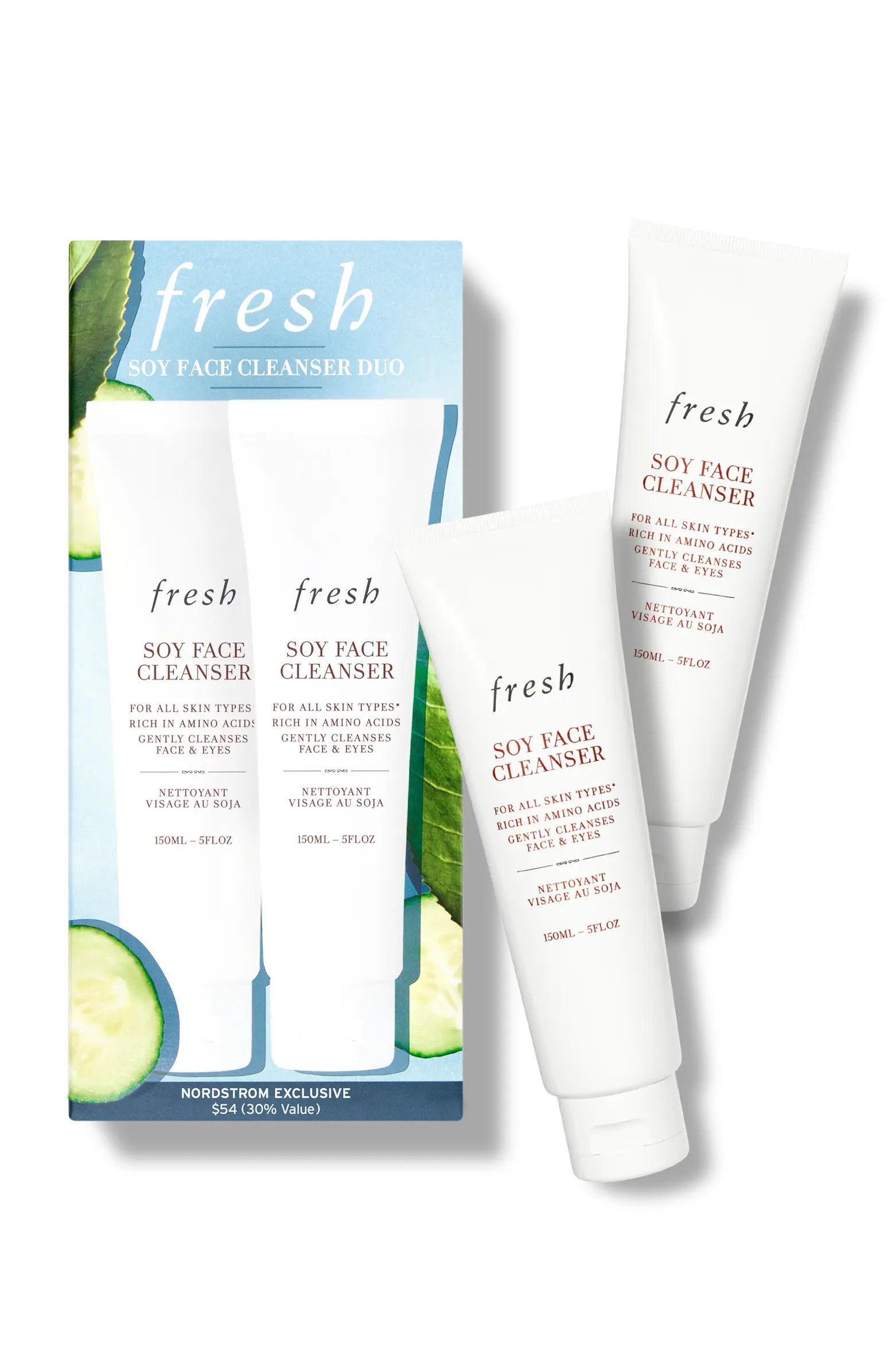 Soy Hydrating Gentle Face Cleanser Duo $78 Value | Nordstrom