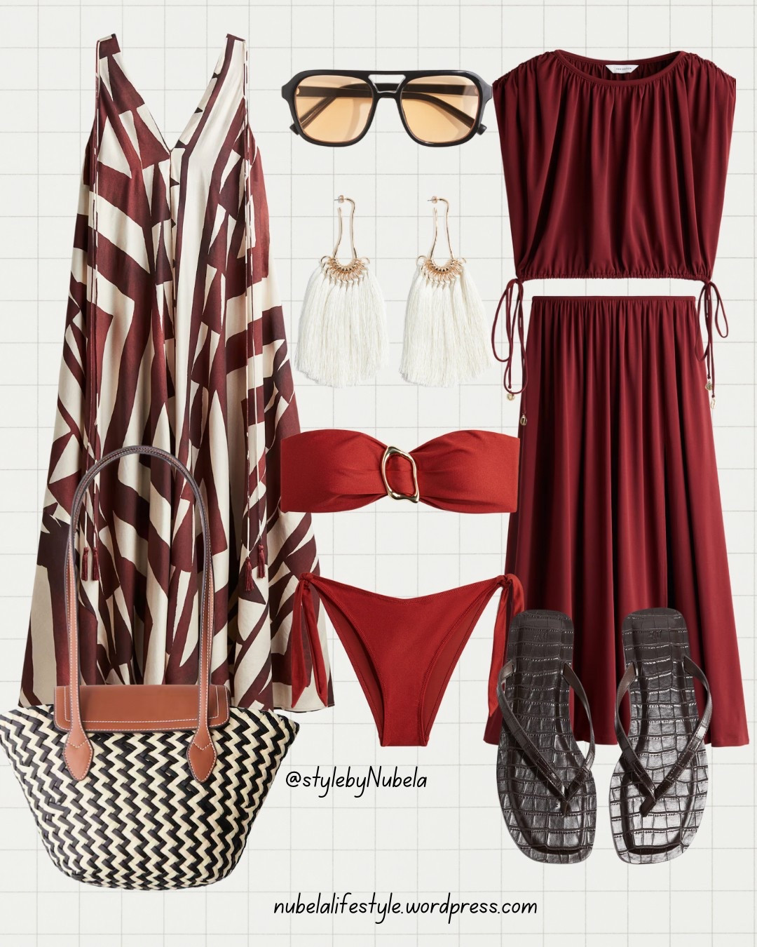 Effortless Affordable Finds: Cover up, Bikini Set, Croco sandal, Beach Bag, Retro Sunglasses &Bohemian Earrings.
#LTKFinds #OOTD #SummerVacation #VacationLooks #WhattoWear

#LTKSaleAlert #LTKStyleTip #LTKSwim