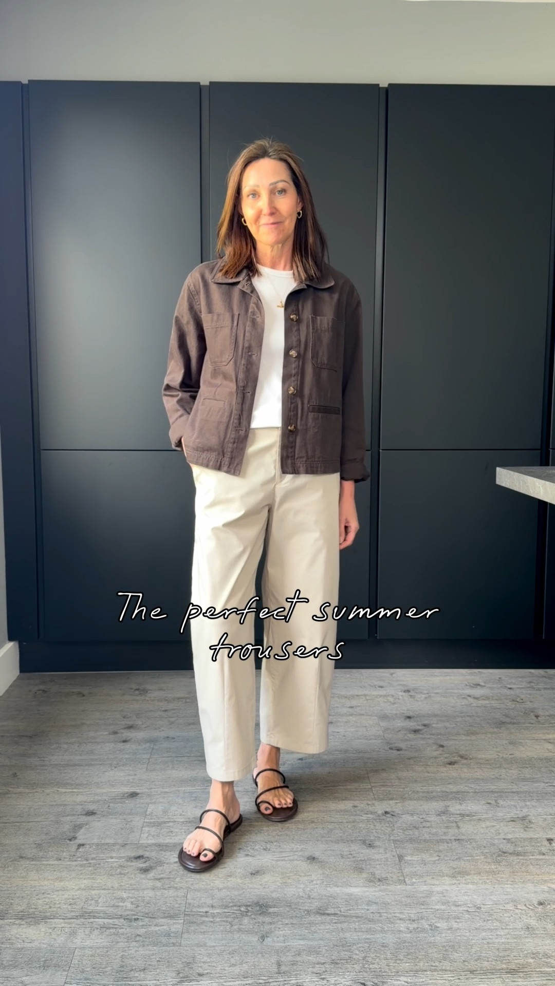 The perfect summer trousers do exist. These are so light they are ideal for packing and comfy enough to travel in. Cotton with a stretch, they are a lovely relaxed style that is perfect for the warmer weather.
They come in 4 colours, three lengths and they’re under £35