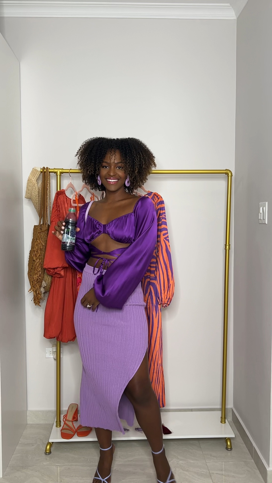 Split knit Skirt and top monochrome purple look from Revolve! 💜

#LTKsalealert #LTKstyletip #LTKfindsunder100