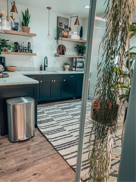 Wet bar- kitchen decor- bar decor- floating shelves- shelf decor- ice maker- coffee maker 

#LTKstyletip #LTKhome #LTKSeasonal