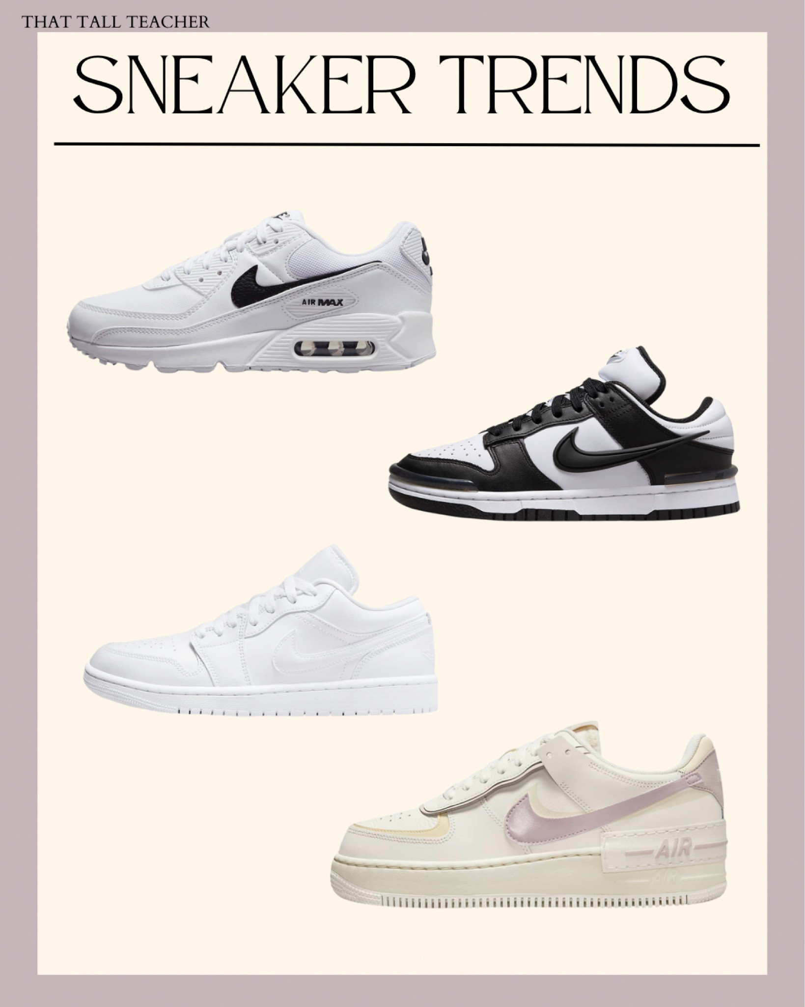 Sneaker trends 

#LTKstyletip #LTKshoecrush #LTKSeasonal