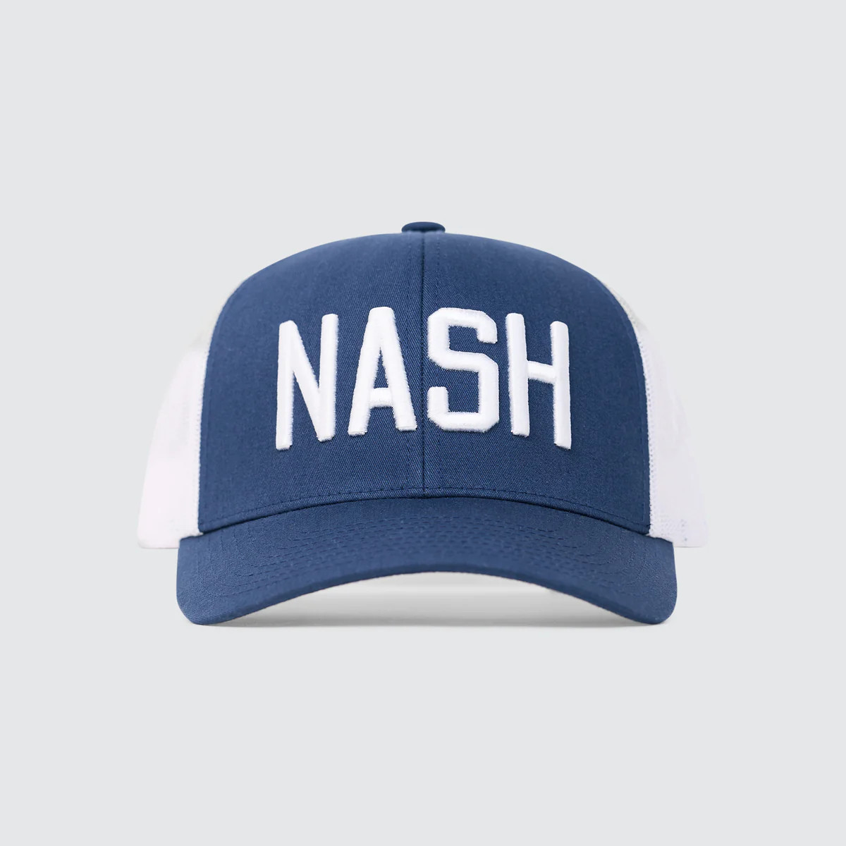 NASH Classic Trucker [Navy/White/White] | The NASH Collection