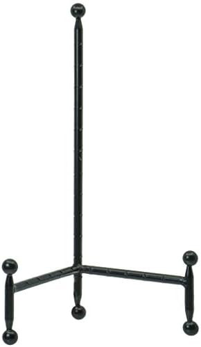 Red Co. Decorative Tripod Plate Stand and Art Holder Easel in Black Finish - 11.5" h | Amazon (US)