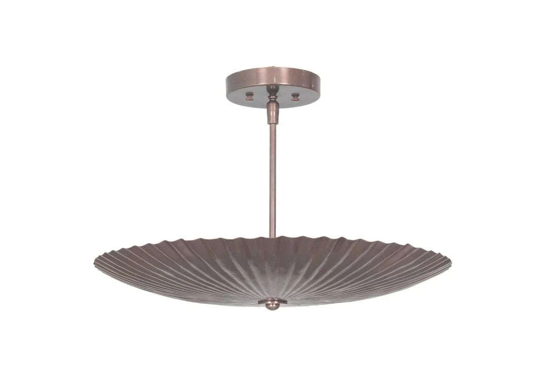6 Light Spikes Elegant Ceiling Light Pendant Mid Century Modern Raw Brass Sputnik chandelier ligh... | Etsy (US)