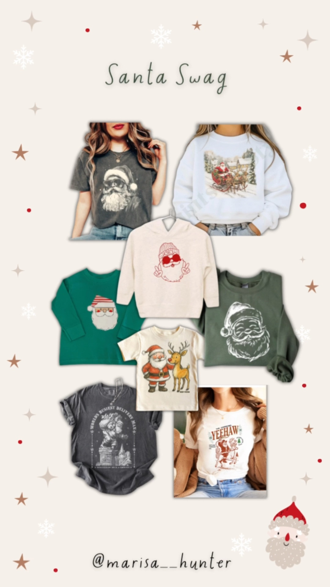 Santa swag 🎅🏼 

Christmas shirt holiday ugly sweater school theme week shirts Santa Claus mom style boy tshirts 

#LTKKids #LTKmomlife #LTKHoliday