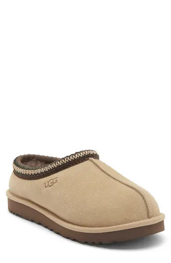 UGG® Tasman II Genuine Shearling Lined Slipper in Mustard Seed /Molasses at Nordstrom Rack, Size 10 | Nordstrom Rack
