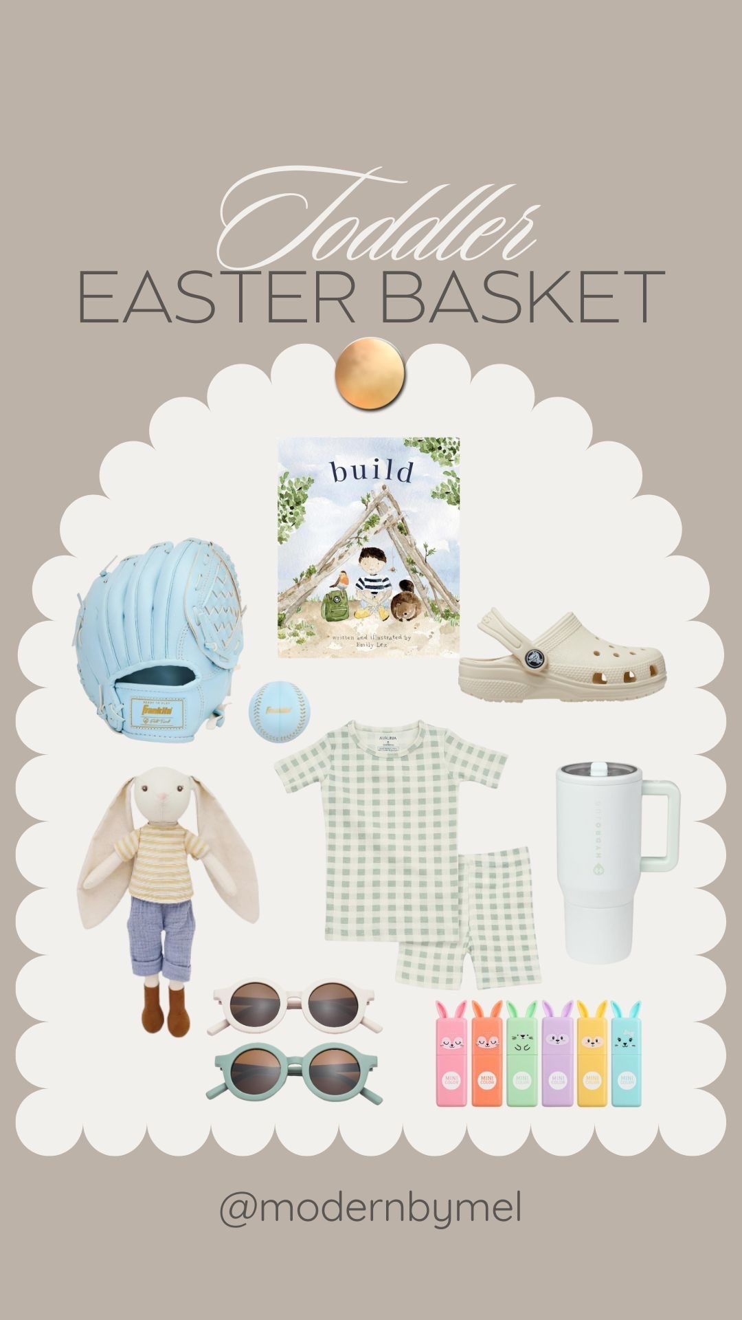 Toddler Easter basket inspiration 🤍
A neutral + pastel mood board filled with modern, practical gift ideas — books, toys, pajamas, accessories, and creative play.
Perfect if you love a soft, elevated Easter basket look for toddlers.

Great inspiration for toddlers ages 2–4.

toddler Easter basket
Easter basket inspiration
neutral Easter basket
modern Easter basket ideas
pastel Easter basket
toddler gift ideas
Easter basket stuffers for toddlers
minimal Easter basket
toddler Easter ideas

#LTKSeasonal #LTKKids #LTKBaby