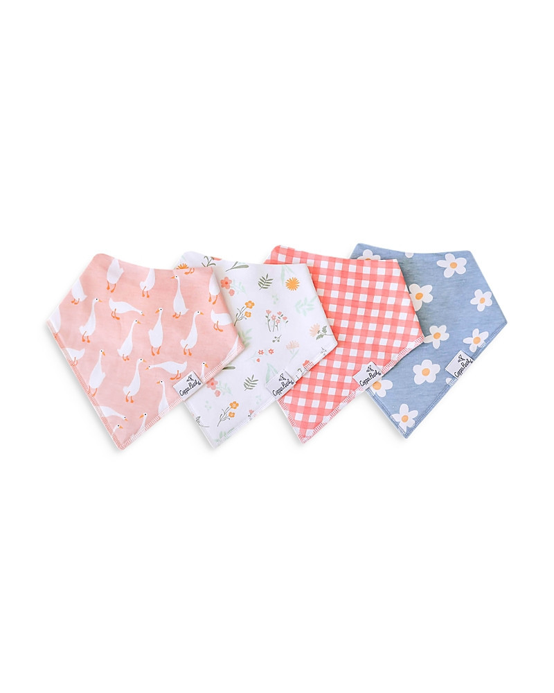 Copper Pearl Goosie Bandana Bib Set, Pack of 4 | Bloomingdale's (US)