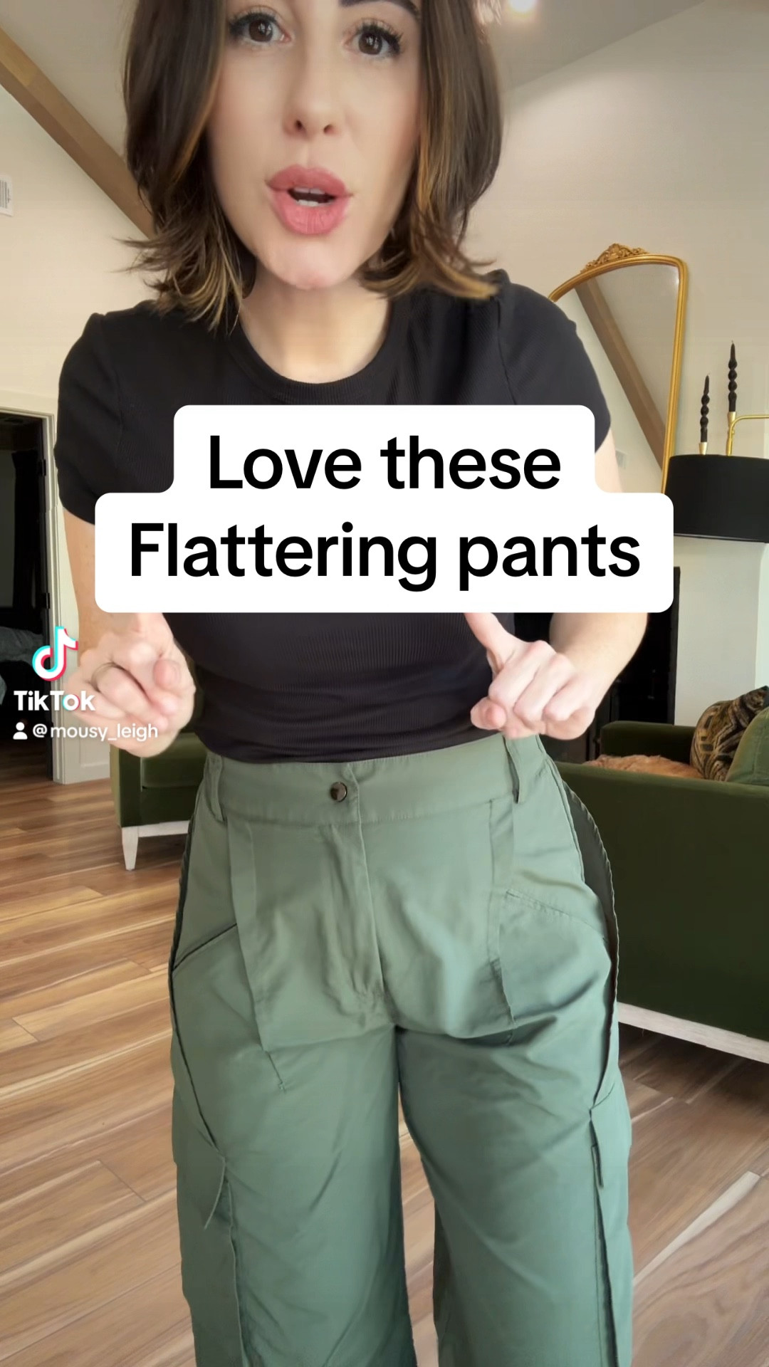 I love these army green wide leg pants with elastic waistband from Halara @halara 

#LTKStyleTip #LTKVideo #LTKFindsUnder50