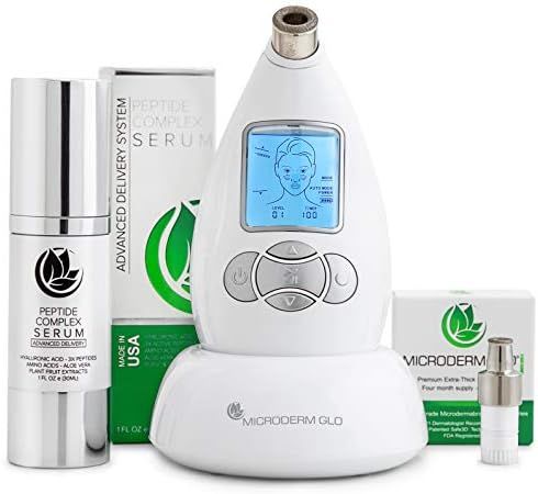 Microderm GLO Premium Skincare Bundle Includes Diamond Microdermabrasion System, 10mm Filters 100... | Amazon (US)
