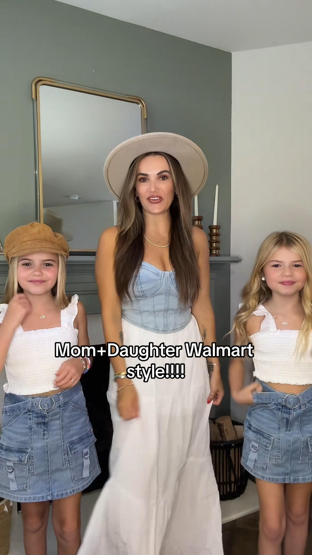 Mom+Daughter classic summer style! Love the combo of white paired with denim, to me it just screams summer bbq, Memorial Day, 🤍♥️💙 or 4th of July!

These looks are all from @walmart and perfect for so many occasions!  They run TTS and are super affordable. 


#LTKKids #LTKFamily #LTKSeasonal