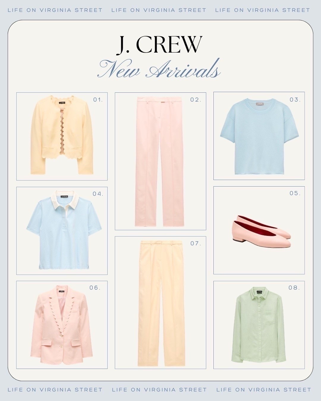 JCrew new arrivals 🙌🏻🙌🏻

#LTKSeasonal #LTKspring #

#LTKSeasonal #LTKHome