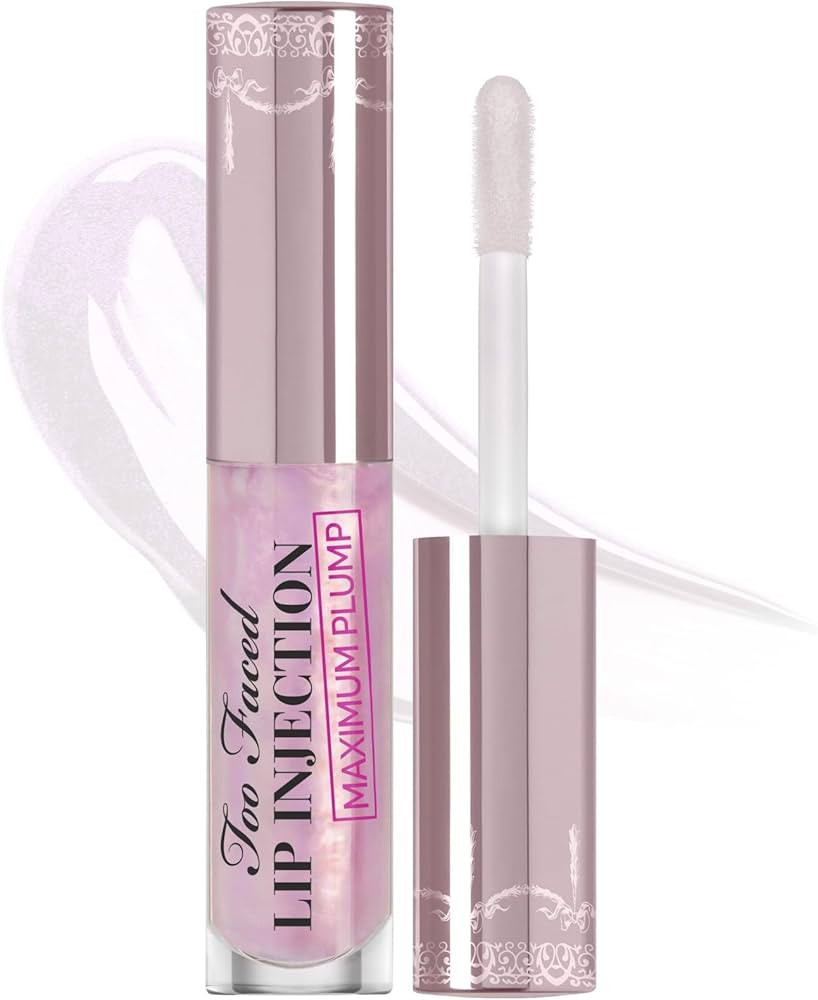 Too Faced Lip Injection Maximum Plump Extra Strength Lip Plumper Gloss | Amazon (US)