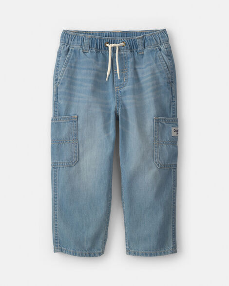 Toddler Boy Wide-Leg Carpenter Jeans - Medium Wash - OshKosh B'gosh | Carter's | Carter's Inc