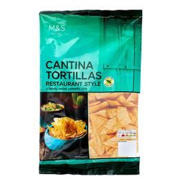 M&S Cantina Tortilla Chips 150g | Ocado