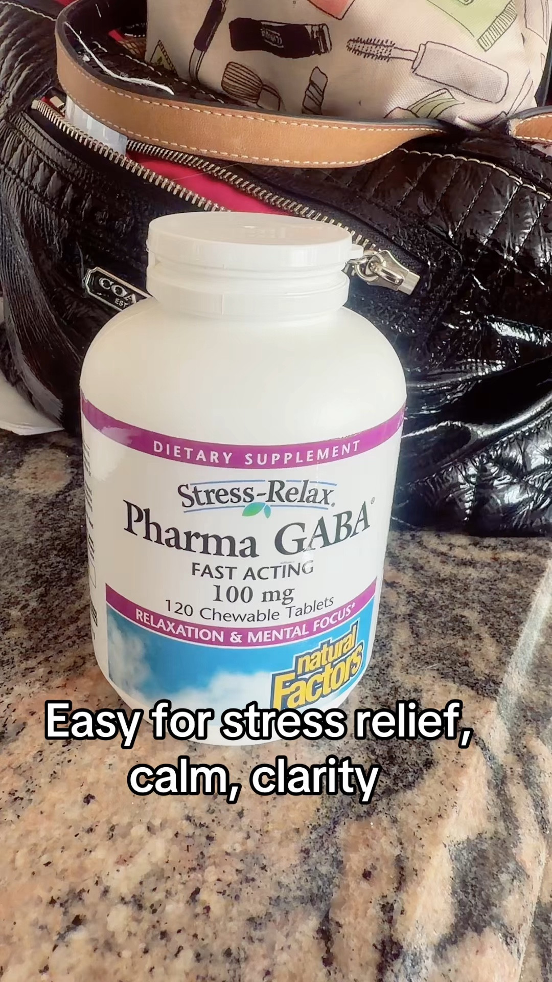 I love these chewables to bring calm and focus to my day 