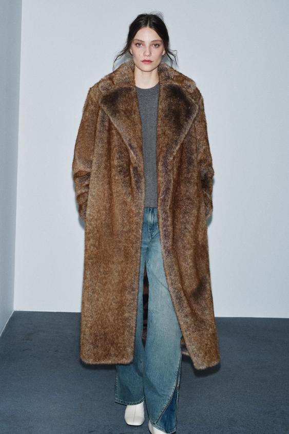 FAUX FUR COAT ZW COLLECTION LIMITED EDITION | Zara US