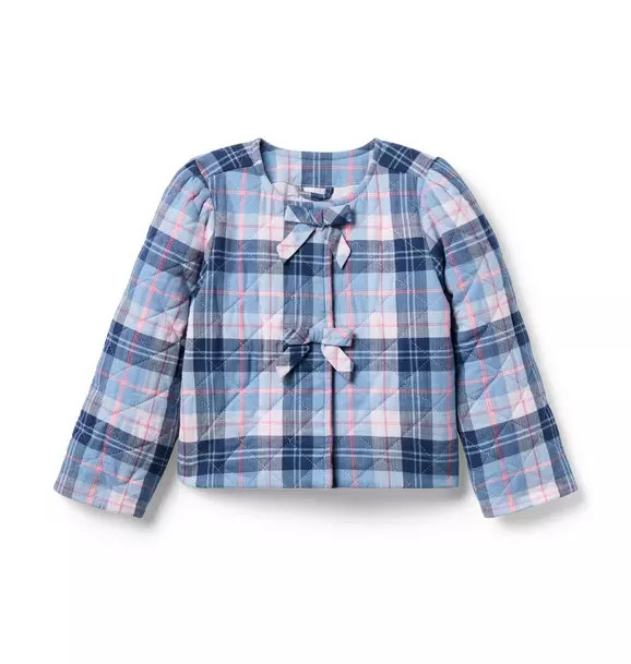 The Plaid Bow Jacket | Janie and Jack