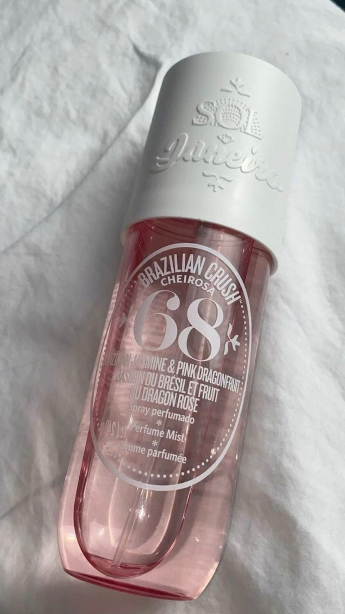 Sol de Janeiro Brazilian Crush Cheirosa 68 Perfume Mist — a fresh, flirty scent with notes of pink dragonfruit, Brazilian jasmine, and sheer vanilla. This long-lasting fragrance mist is perfect for everyday wear, layering, and summer-ready vibes. A must-have Sol de Janeiro scent for anyone who loves sweet, fruity, feminine perfumes.
-
	•	Sol de Janeiro Cheirosa 68
	•	Brazilian Crush perfume mist
	•	Sweet fruity perfume
	•	Summer fragrance
	•	Layering perfume
	•	Best Sol de Janeiro scent
-

#LTKGiftGuide
#LTKdayinmylife
#LTKootd
#LTKfitnessgoals
#LTKmorningroutine
#LTKselfcare
#LTKstorytime
#LTKfoodie
#LTKSeasonal
#LTKActive
#LTKOver40
#LTKHome
#LTKMidsize
#LTKPetite
#LTKTall
#LTKFindsUnder50
#LTKFindsUnder100
#LTKBeauty
#LTKWorkwear
#LTKTravel
#LTKBump
#LTKKids
#LTKWedding
#LTKgrwm
#LTKmomlife
#LTKvlog
#LTKU
#LTKSaleAlert
#LTKPlusSize
#LTKBaby
#LTKMens