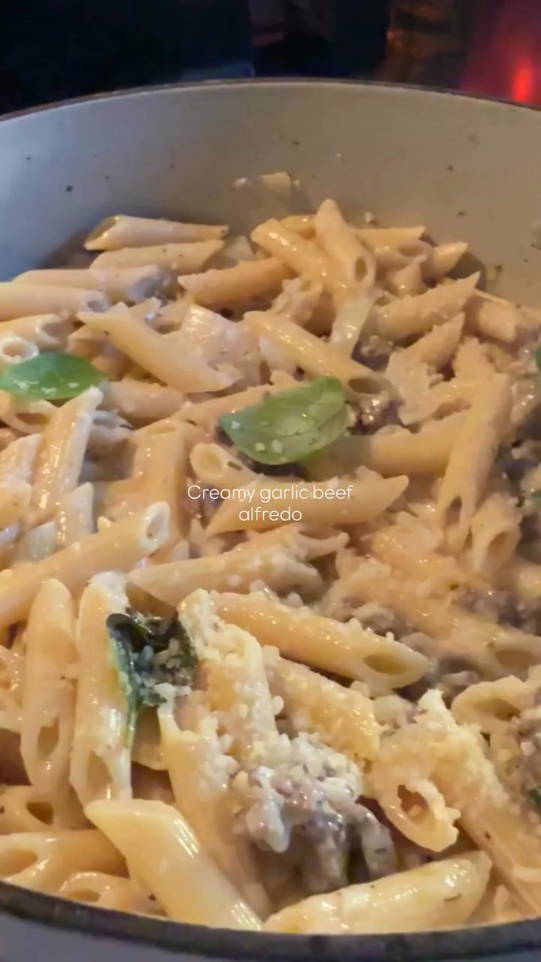 We tried a new recipe & it was instantly added into rotation! I linked the recipe in my stories 🫶🤍 && the Dutch oven is on sale on my LTK right now! comfort food for the win always 

#onepotmeals #alfredo #famimydinners #cozymeals