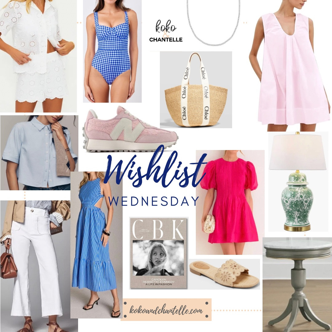 

Comment WLW and I’ll send all the links 💌 

Wishlist Wednesday just got GOOD 💙💗

If it’s classic, feminine, and effortlessly chic… it’s probably in this week’s WLW lineup ✨

Think:
✔️ polished staples you’ll wear on repeat
✔️ pretty pieces that instantly elevate basics
✔️ timeless home accents that make everything feel pulled together
✔️ warm-weather favorites ready for spring trips + sunny days

The kind of finds you save now… and thank yourself for later 😉

Tap ❤️ if you love a curated moment
Save 📌 for outfit & home inspo
Share ✈️ with your stylish friend
Follow for weekly edits you don’t want to miss

#WishlistWednesday #ClassicStyle #FeminineStyle #LTKFinds #CoastalStyle #SpringStyle #PreppyStyle #TimelessStyle #HomeStyle #LTKHome #LTKStyle

#LTKHome #LTKSaleAlert #LTKmomlife