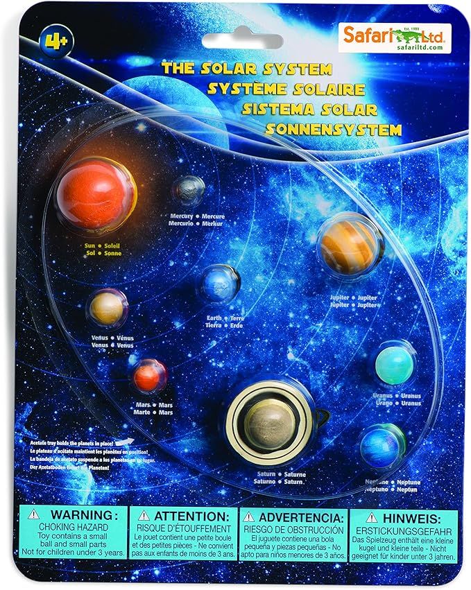 Safari Ltd. The Solar System Set - Educational Space Toys for Astronomy Learning, Boys, Girls & K... | Amazon (US)