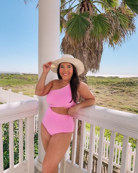 The cutest family friendly swimsuits from Pink Desert! Wearing a medium in both and they fit tts! I’m 5’1 and 160lbs and a 36 DDD for sizing!

#LTKmidsize #LTKstyletip #LTKswim