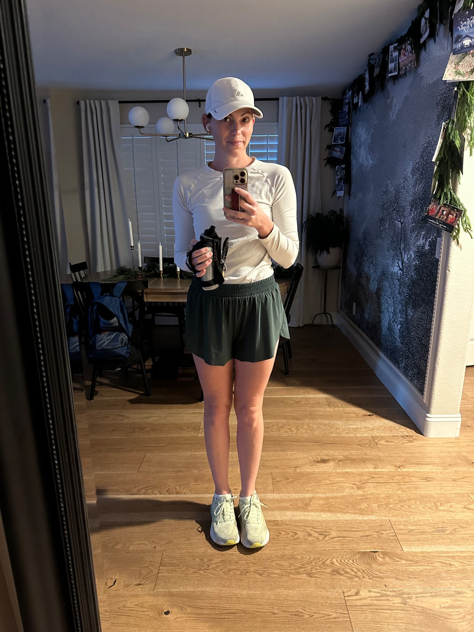 My running essentials
Running hat
Handheld running water bottle
ASICS running shoes
Running shorts and shirt 

#LTKfitnessgoals #LTKSaleAlert #LTKActive