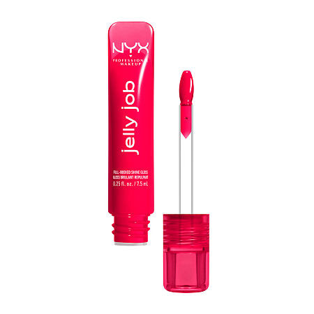 NYX Professional Jelly Job Full-Bodied High Shine Gloss, One Size, Red | JCPenney