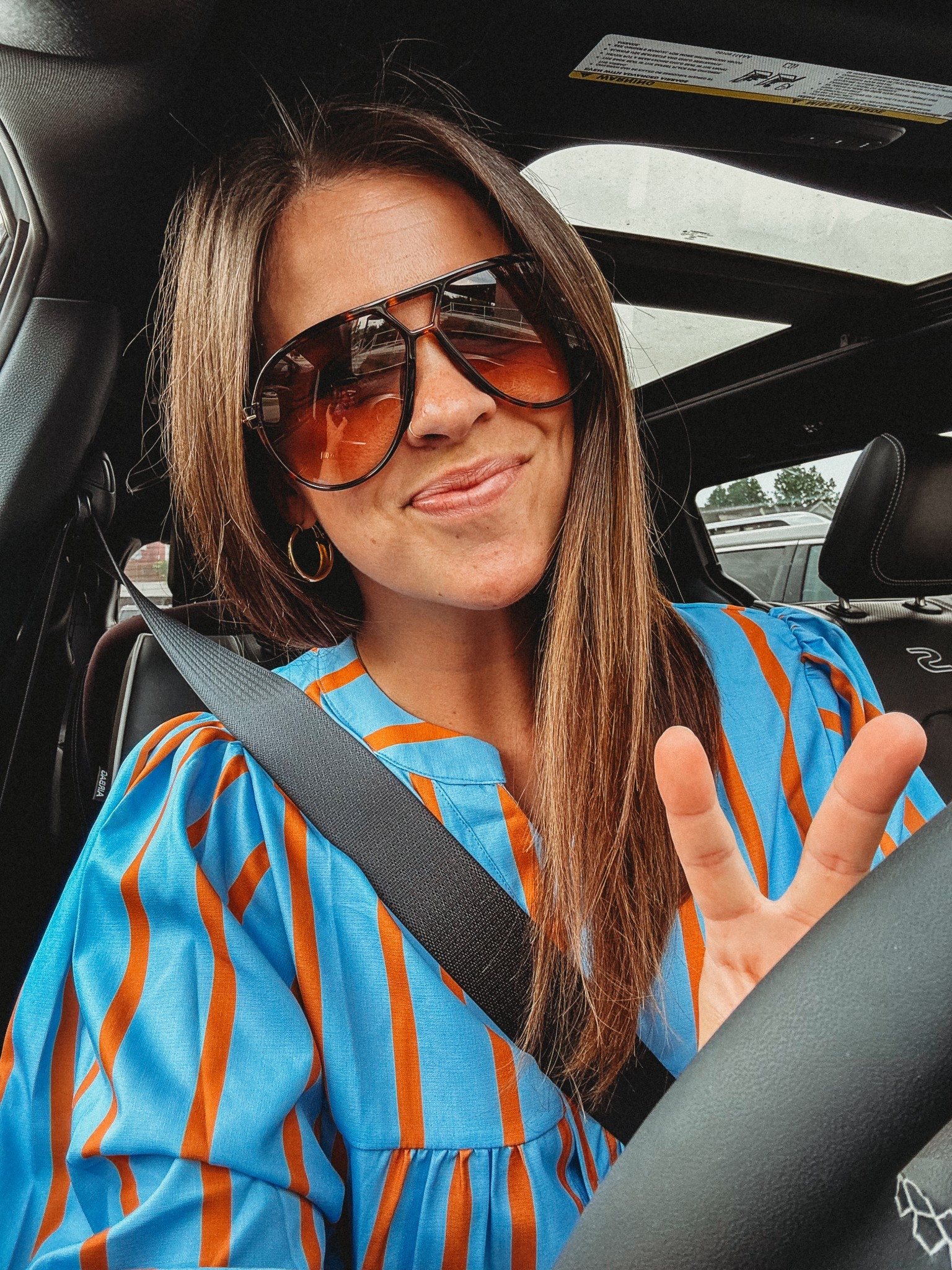 Oversized sunglasses! These retro aviators are a total WIN!  

#LTKFindsUnder50 #LTKTravel